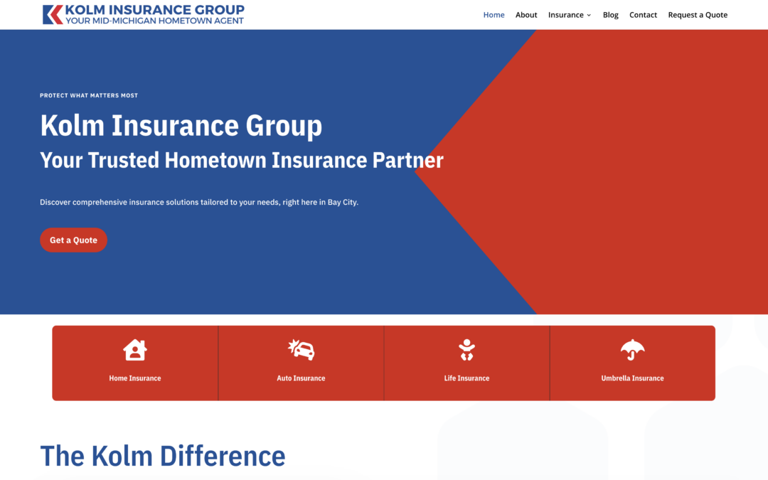 Kolm Insurance Group Website